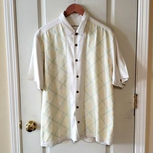 Mens Tommy Bahama Silk Camp Shirt - L